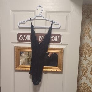 Black Lace Bodysuit